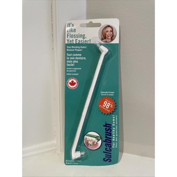 Sulcabrush Other - Sulcabrush • For Healthy Gums • Dental Plaque Remover Gumline Massager Cleaner